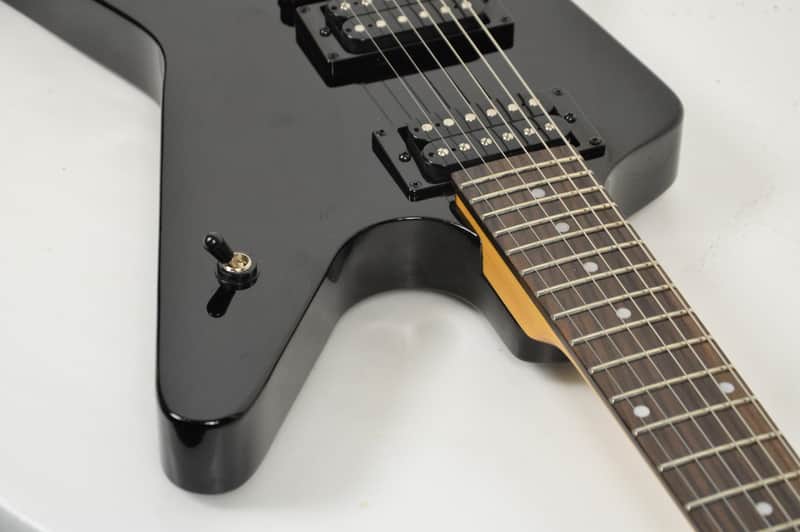 Dean ZX Classic Black Electric Guitar s66631 | Reverb