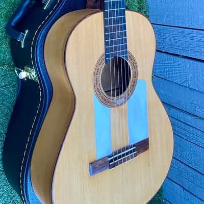 JA Pantoja Premium Flamenco Guitar with Pegs 1977 - French Polish image 5