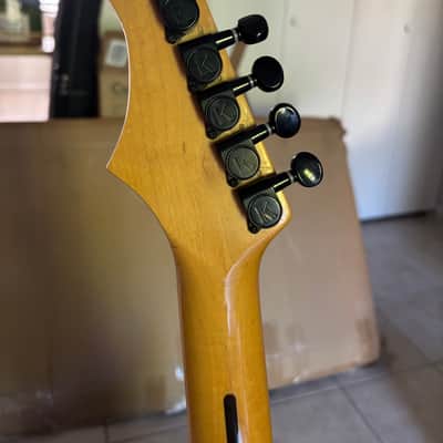 Unknown Stratocaster Kit Guitar - Hand Painted image 4