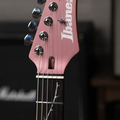 Ibanez TOD10MM Tim Henson Signature Electric Guitar - Metallic Mauve with Gig Bag image 4