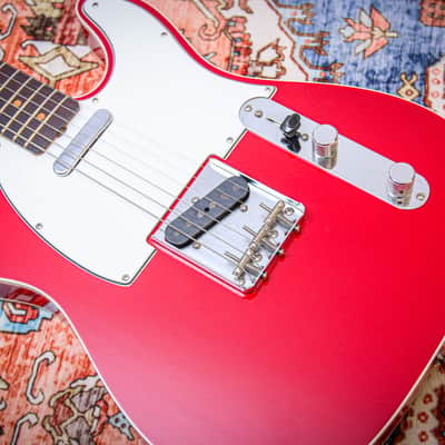 FENDER USA Custom Shop '59 Reissue Telecaster Custom Relic " Morocco red + Rosewood" (2024) image 7