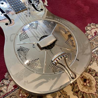 National 1933 Style O 12-Fret Resonator With Hardshell Case USED image 3