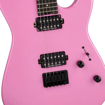 PRE-ORDER! 2025 Charvel Pro-Mod Plus San Dimas Style 1 HH HT Ebony / Platinum Pink image 2