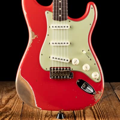 Fender Custom Shop '62/'63 Stratocaster - Aged Fiesta Red - Free Shipping image 1