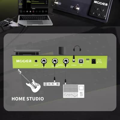 MOOER GE150 Electric Guitar Amp Modelling Multi Effects Pedal (Price includes the import duty for US buyer) image 5