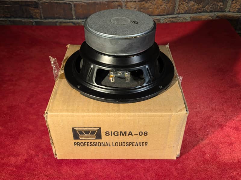 Sigma-06 6” Professional Loudspeaker w/ Original Box #7 image 1