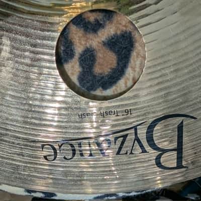 Meinl 16" Byzance Brilliant Trash Crash Cymbal 2021 - Present - Brilliant image 3