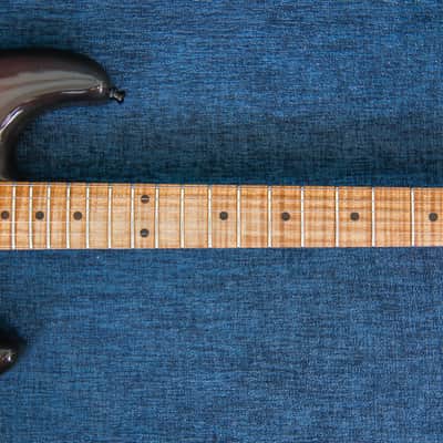 Music Works Super Strat - Jim Foote late 80-s Sunburst image 8