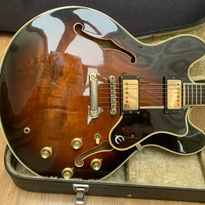 Epiphone Sheraton 1983 Sunburst Japan Oasis OHSC Case image 5