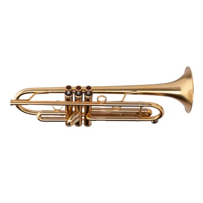 Adams A1 Bb Trumpet - Satin Gold Lacquered image 4