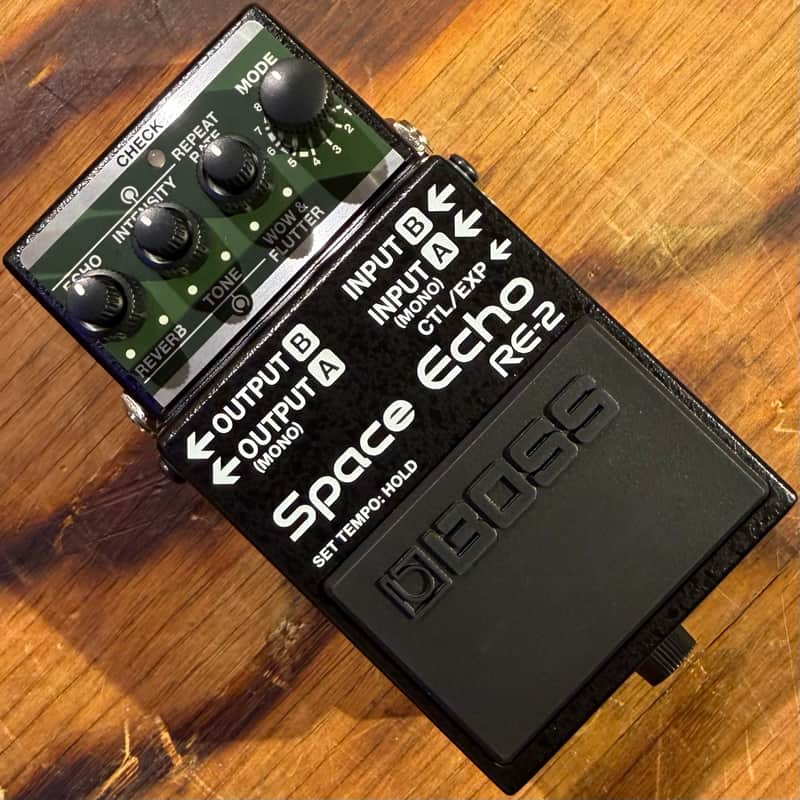 Boss RE-2 Space Echo 2022 - Present - Black / Green image 1