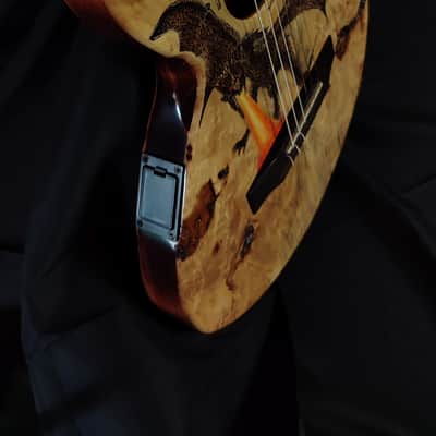 Liuteria MN Guitars Chitarra Classica Slim 2026 - Trasparente naturale image 5