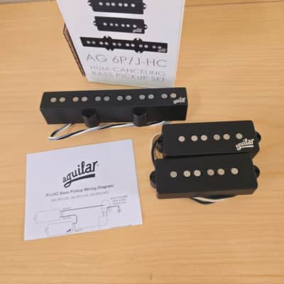 Aguilar AG 6P/J-HC Hum-Canceling 6-String P/J Bass Pickup Set image 2