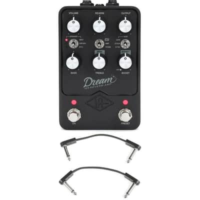 Universal Audio Dream '65 Reverb Amp Pedal with 3 Patch Cables image 2