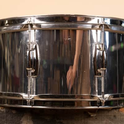 1990 Ludwig 6.5x14 LR-751 Rocker Snare Drum image 5