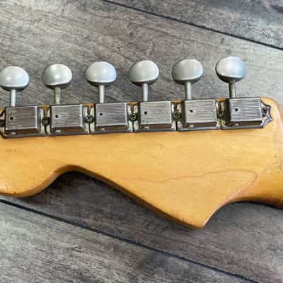 Vintage 1961 Fender Slab Board Brazilian Rosewood Stratocaster Neck image 5