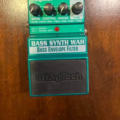 New! DigiTech X-Series Bass Synth Wah Envelope Filter 2010s - Green image 2