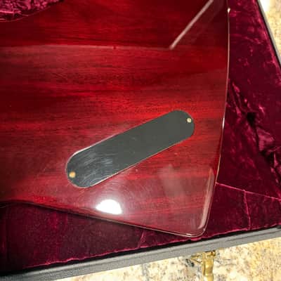 Video! 2016 Gibson Custom Shop Crimson Division Ultima '58 Explorer Custom w/ Flame Inlay on Neck,Flame Top and Binding image 12