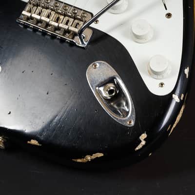 Fender Masterbuilt Private Collection Dennis Galuszka HAR Stratocaster 2017 - Black image 18