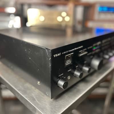 Vintage Teac A-919 DC 110 watts per channel Integrated Stereo Amplifier Phase Inverted Drive System image 2