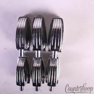 Ludwig 6x Vistalite Tom/Snare Drum Small Classic Lugs 1 1/4" Vintage 70s Acrylic image 2