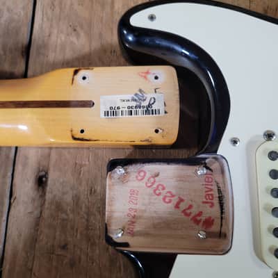 Fender Eric Johnson Thinline Stratocaster 2018 Sunburst Original Case & Paperwork - Sunburst image 20