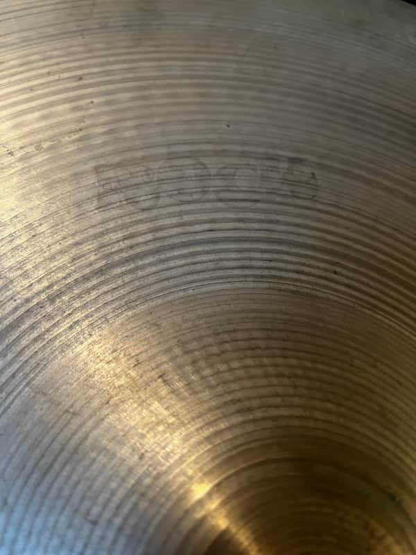 Used Zildjian A Rock Ride 21" 3180g w/ video demo of actual cymbal for sale image 1