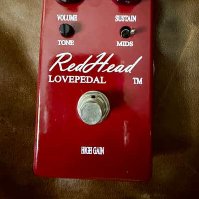 SUPER RARE MIB Lovepedal RedHead V2 ⚡️HIGH GAIN ⚡️2010 - Red - Limited Edition - Original Owner image 10