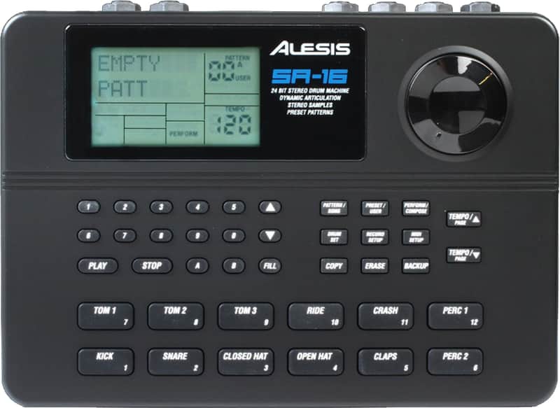 Immagine Alesis SR16 16-Bit Drum Machine with Natural Drum Sounds - 1