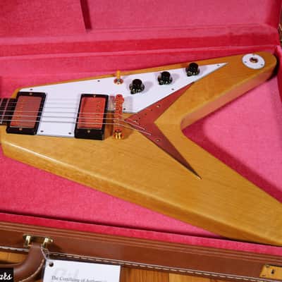 2022 Gibson 1958 Flying V Korina (White Pickguard) image 5