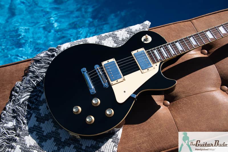1978 Greco EG 500 B - Les Paul Standard - Ebony 8 lbs 11 oz's - Made In Japan - Pro Set Up w Perfect Frets/Action/Intonation! image 1