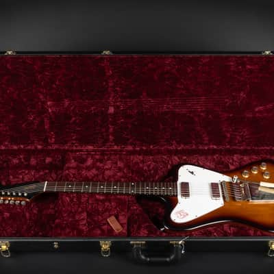 2023 Gibson Custom Shop '65 Non-Reverse Firebird V Reissue with Maestro Vibrola - Vintage Sunburst VOS | USA Mini Humbucker 3.6kg | CoA OHSC image 24