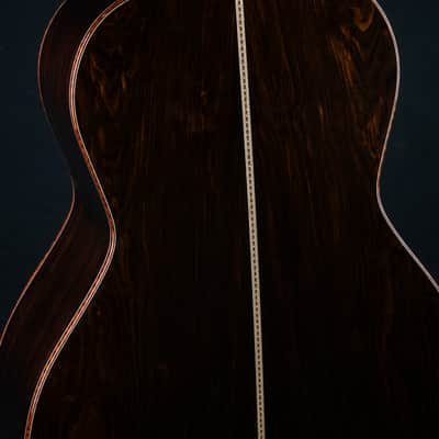 Santa Cruz H13 Custom African Blackwood and Fort Ross Chapel Redwood with Snakewood Inlays NEW image 20
