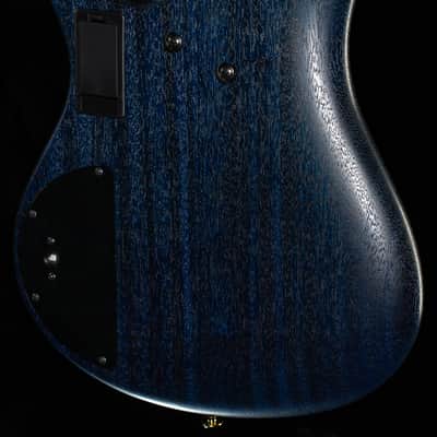 Ibanez Prestige SR6605 5-string Bass Ghost Fleet Blue Burst (107) image 2