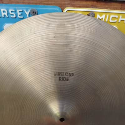 ZILDJIAN A 20” Mini Cup Ride, 1980s. image 2