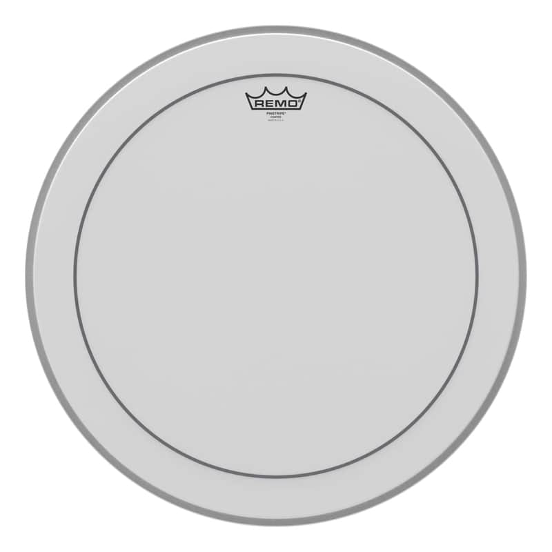 REMO PS-1120-00 Pinstripe Coated Bass Drumhead, 20" image 1