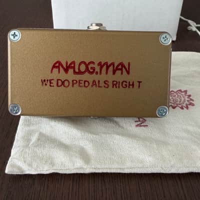 Analogman Sun Face White Dot NKT 275 Germanium Fuzz 2002 - 2011 - Gold image 2