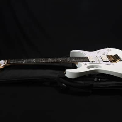Ibanez JEM7VPWH Steve Vai Signature 6str Electric Guitar w/Bag - White 816 image 12