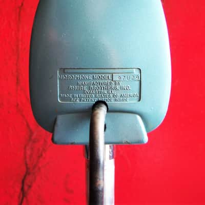 Vintage 1950's General Electric 97U20 / Shure 510C controlled reluctance microphone Hi Z w stand image 7