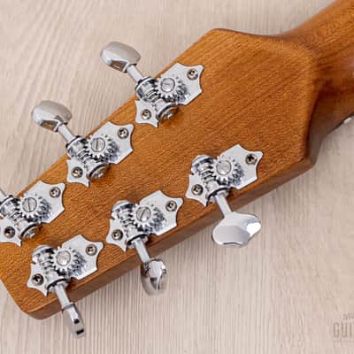 Snakehead T-Style Double Cutaway, MJT Body & Fender-Licensed Musicraft Neck, Copper Lacquer w/ Bigsby, Porter Pickups, Case image 5