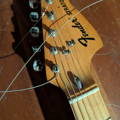 Fender Stratocaster Hardtail with 3-Bolt Neck, Maple Fretboard 1973 - 1977 - Walnut (Mocha) image 14