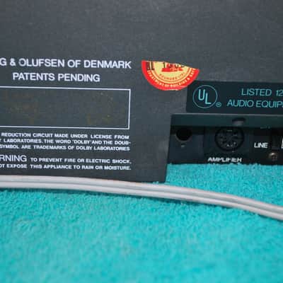 Bang & Olufsen BeoCord 8002 Cassette Tape Deck Player Recorder Needs Service image 7
