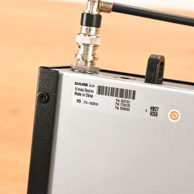 Shure SLX4 Wireless Receiver - H5 Band: 518-542 MHz (NO POWER SUPPLY) CG010X9 image 8