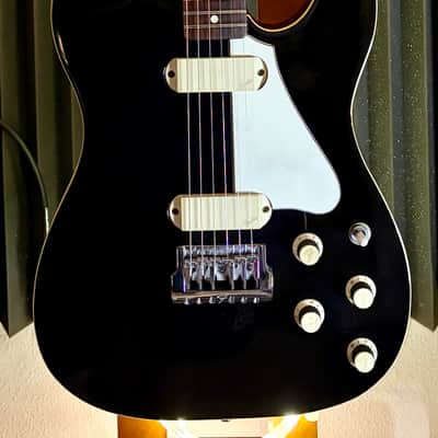 Vintage Fender Elite Telecaster 1983 w/RARE Pickguard - Black image 2