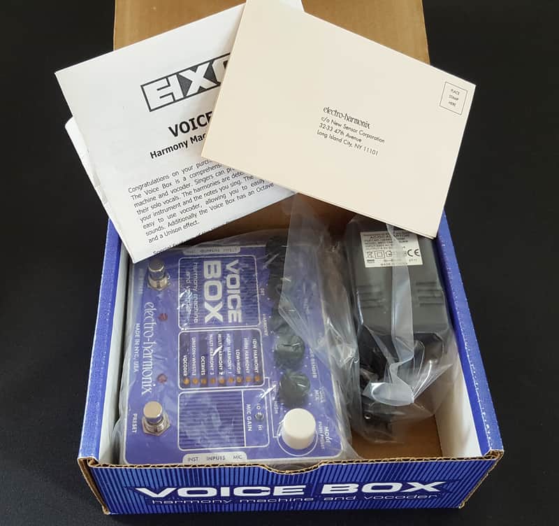 Electro-Harmonix Voice Box Harmony Machine & Vocoder 2009 - Present - Purple / Black image 1