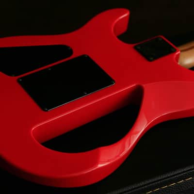Kramer CK110 Tatsuya Signature Model Red/Orange & Kinsman Hard Case image 7