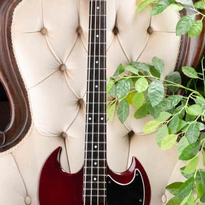 Greco EB-720 1975 - Wine Red - Long Scale image 9