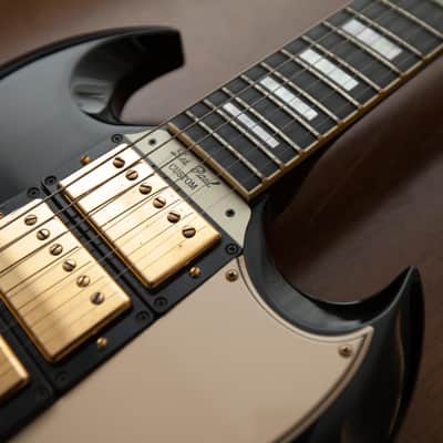 Gibson Gibson Custom Shop SG Custom Reissue Black w/maestro image 6