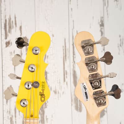 G&L SB-2 Bass - Yellow Fever w/ Matching Headstock Mid 2010s image 7