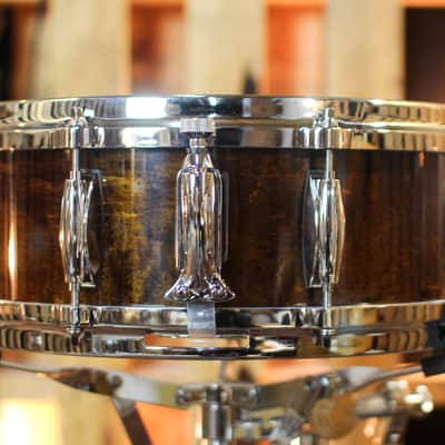 Gretsch 5x14 USA Custom Gloss Antique Maple Lacquer Snare Drum image 3